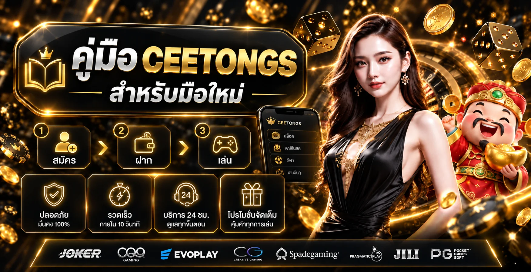 CEETONGS คู่มือมือใหม่ สมัคร ทดลอง และตั้งงบ